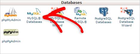 Membuat database MySQL baru 