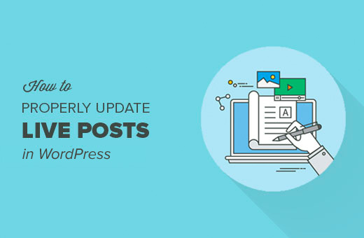 Cara update live post di WordPress 