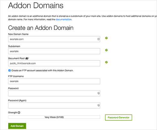 Menambahkan domain ke GoDaddy hosting 