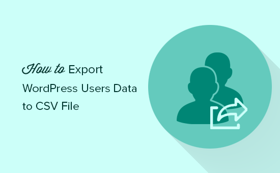Ekspor data pengguna WordPress ke file CSV 