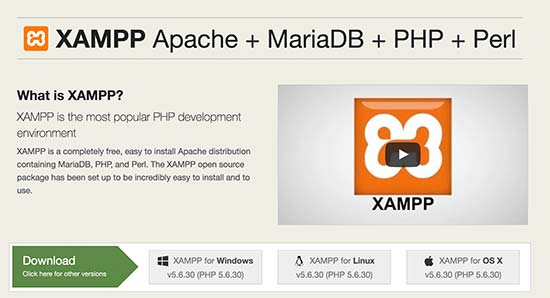 Download XAMPP 