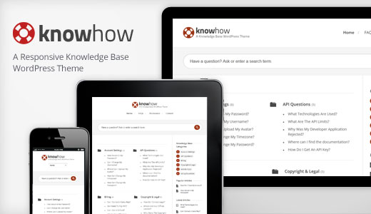 KnowHow - WordPress Knowledge Base Theme 