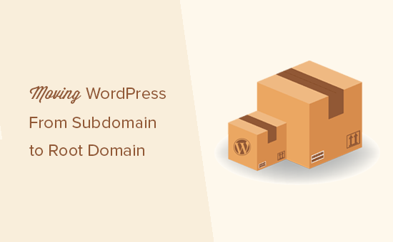 Memindahkan situs WordPress dari subdomain ke domain root 