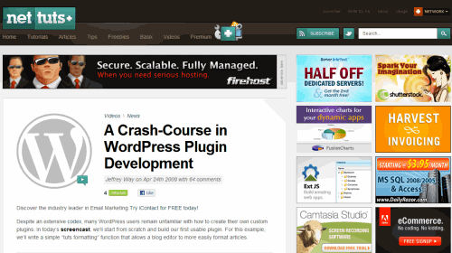 Kursus Crash di Plugin WordPress Plugin 