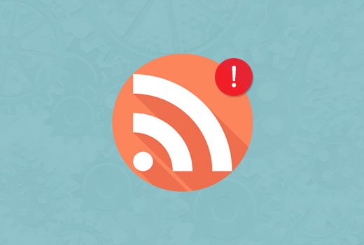 Kesalahan RSS feed WordPress 