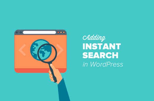 Pencarian Instan untuk WordPress 