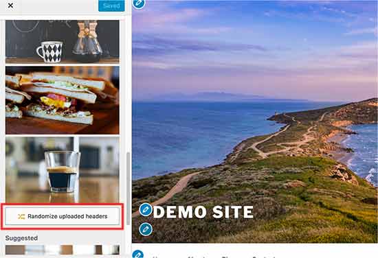Randomize gambar header di WordPress 