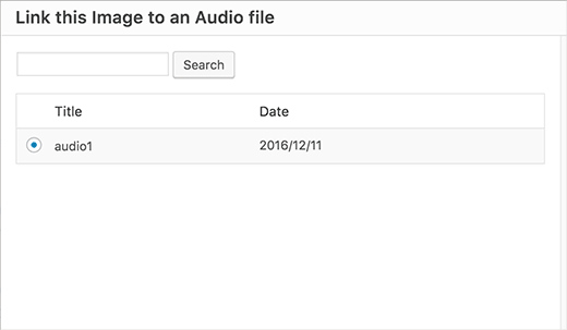 Pilih file audio anda 