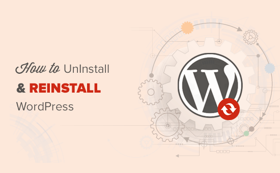 Cara uninstall dan install ulang WordPress 