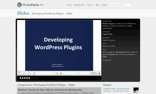 Mengembangkan Plugin WordPress - Slide 