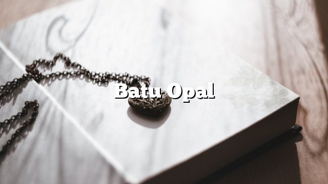 Batu Opal