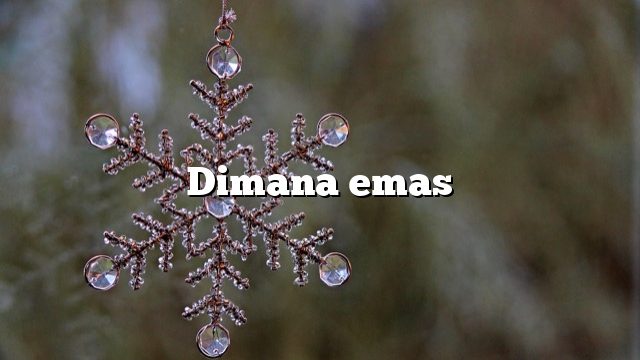 Dimana emas