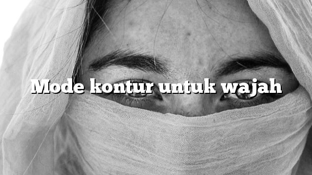 Mode kontur untuk wajah